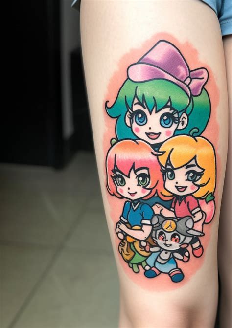 59 Powerpuff Girls Tattoo Ideas - TattooClue.com