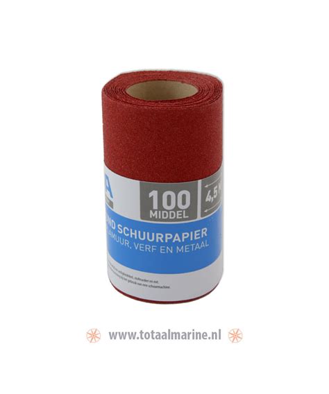 Veba Schuurpapier Rol Mm X Mtr Totaalmarine