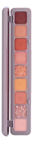 Paleta De Sombras 9 Tonos Nude Neutros Mate Y Shimmer Medium