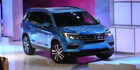 Honda Pilot Vehicles On Display Chicago Auto Show