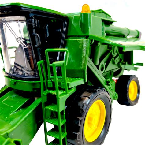 JOHN DEERE T670i Duży Kombajn Zbożowy Traktor Zabawka Ruchome Elementy