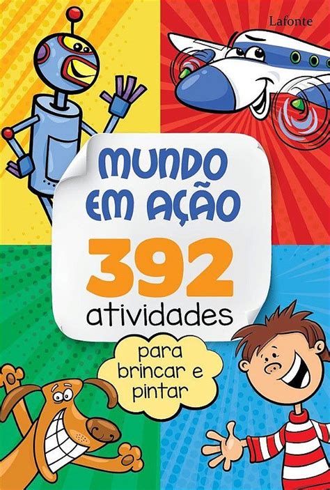 Mundo Em A O Atividades Para Brincar E Pintar Livraria