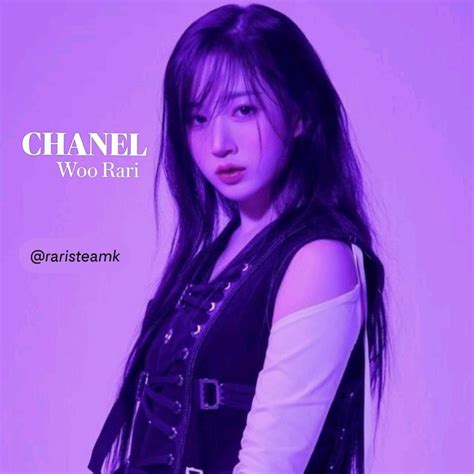 Chanel Woo Rari Really Pretty Girl Pretty People Purple Aesthetic