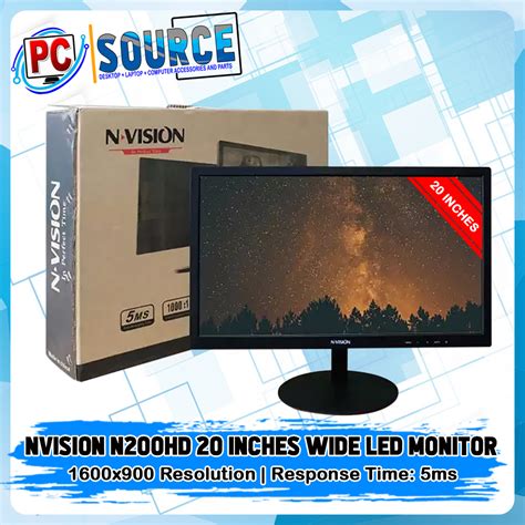 Nvision N Hd Inches Wide Led Monitor Lazada Ph