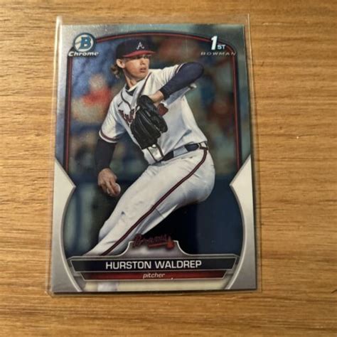 Bowman Draft Bdc Hurston Waldrep Bowman St Base Chrome