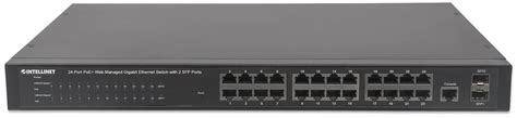 Intellinet Port Poe Managed Gigabit Ethernet