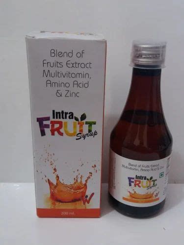 Multivitamin Amino Acid Zinc Fruit Syrup For Clinical 200 Ml At Rs