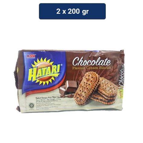 Jual Hatari Biskuit Krim Cokelat 200 Gr X 2 Shopee Indonesia