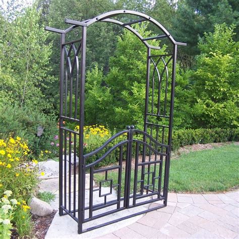 Oakland Living Mississippi 495 Ft W X 704 Ft H Black Garden Arbor At