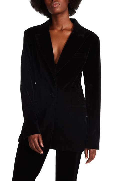 Steve Madden Harlow Velvet Blazer Nordstrom