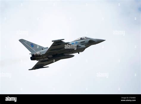 RAF Typhoon fighter jet Stock Photo - Alamy