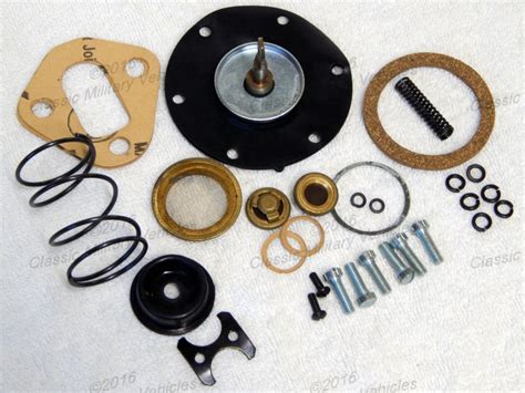 Willys Mb Ac Style Fuel Pump Repair Kit Classic Military Vehicles