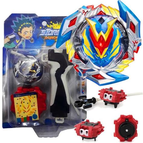 Beyblade Burst Turbo Wonder Valtryek Com L Rotação Dupla Lançadores