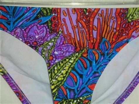 Nwt Abs Allen Schwartz Bikini Bottom Multi Color Floral Print Size