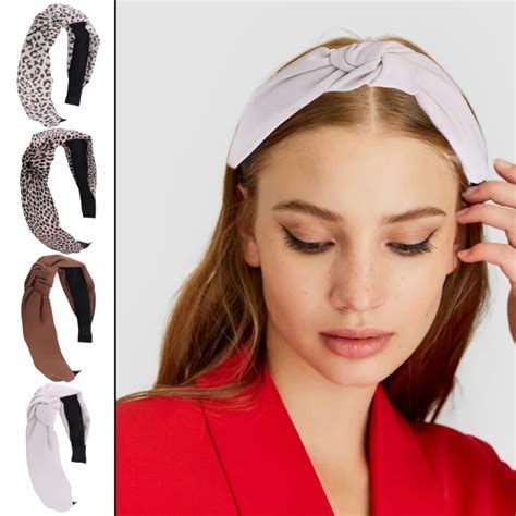 Pcs Spring Headband For Female French Style Leopard Print Turban