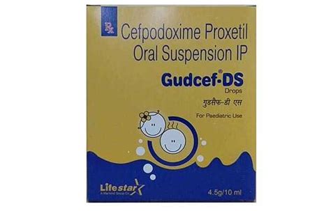 Gudcef Ds Oral Drops Uses Price Dosage Side Effects Substitute