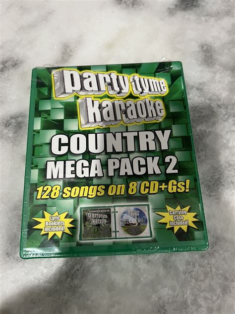 Party Tyme Karaoke Country Mega Pack Various By Sybersound Cd