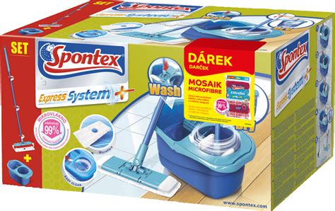 Spontex Express System Plus MF Mosaik 6 l modrý Zbozi cz