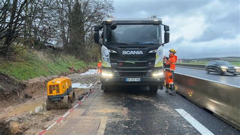 Des Travaux En Cours Sur L A Entre Paris Et Caen Pour La Mise En