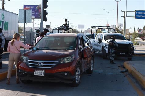 VIDEO Y FOTOS Choca Unidad De La GN Y Agentes Se Enojan Porque Fueron