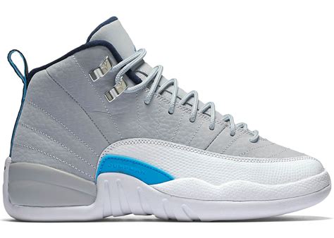 Jordan 12 Retro Grey University Blue Gs 153265 007