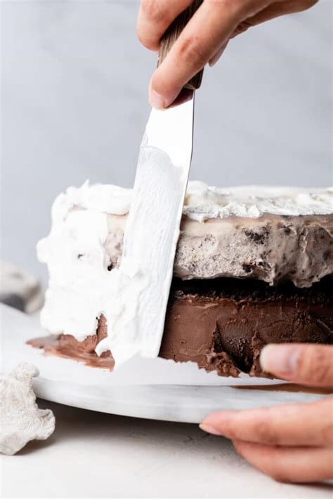 Homemade Ice Cream Cake Recipe Erin Lives Whole