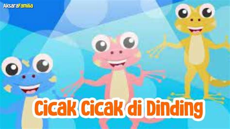 Lagu Anak Indonesia Populer Cicak Cicak Di Dinding YouTube