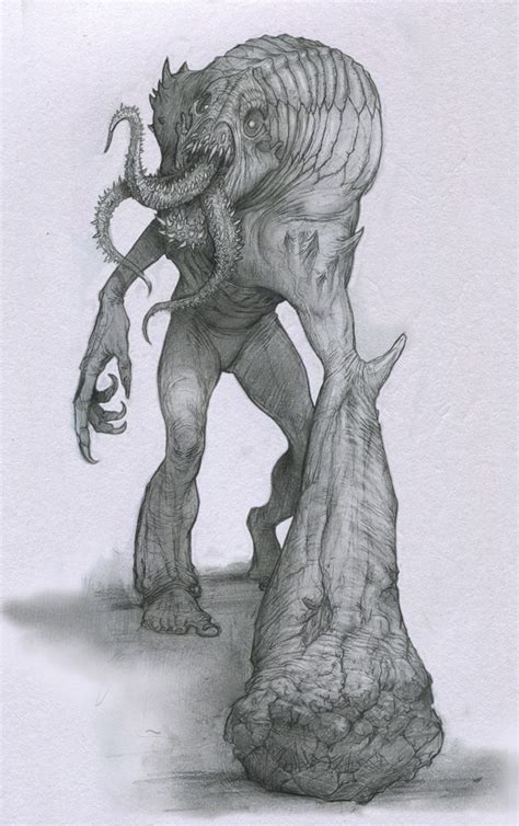 Club Arm | Fantasy creatures, Creature design, Dark creatures