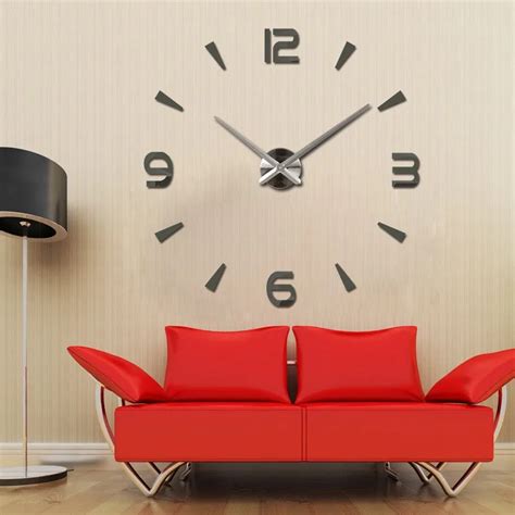 Nowy Zegar Cienny Zegarek Kwarcowy Reloj De Pared Nowoczesny