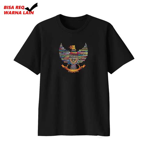 Jual Kaos Lengan Pendek Hari Ulang Tahun Kemerdekaan Republik Indonesia