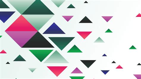 scattered triangles vector art icons  graphics