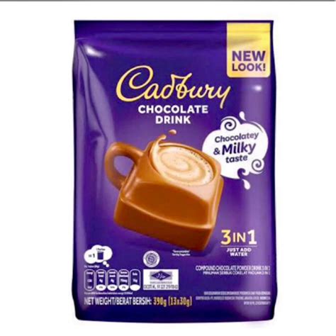 Cadbury Hot Chocolate Drink Original Malaysia Made Shopee Philippines