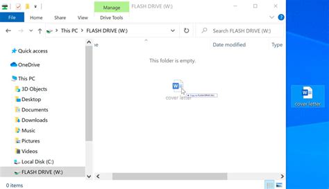 computer basics bringing  files