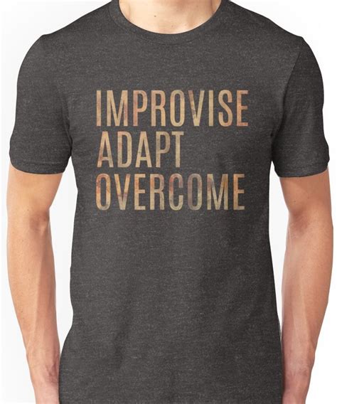 Improvise Adapt Overcome Essential T Shirt By Kaijester T Shirt