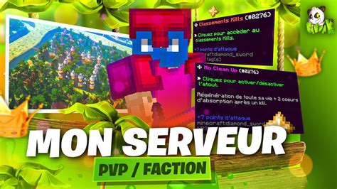 Pr Sentation Du Meilleur Serveur Pvp Faction Crack On Youtube