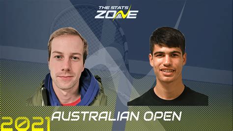 2021 Australian Open First Round Botic Van De Zandschulp Vs Carlos