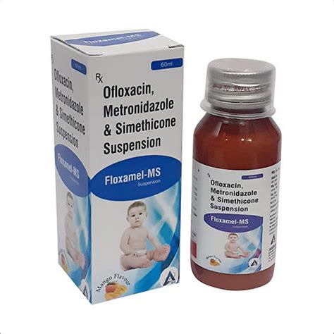 60ml Ofloxacin Metronidazole And Simethicone Suspension General