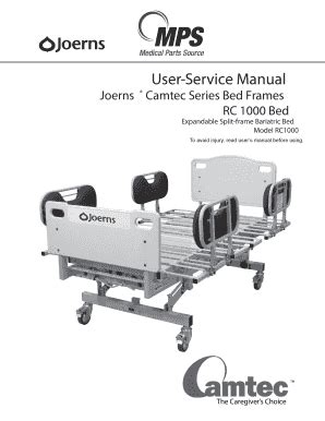 Fillable Online RC 1000 Manual Joerns Healthcare Fax Email Print