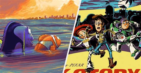 15 Beautifully Reimagined Pixar Movie Posters That Truly Capture The