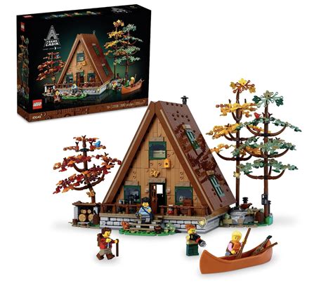 2023 amazon travel lego set A frame cabin - AllEars.Net