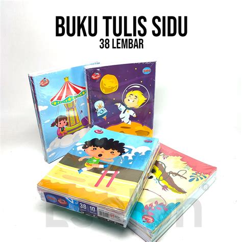 Jual Buku Tulis Sidu Isi 38 Lembar 1 Pak 10 Buku Tulis Sinar Dunia