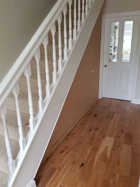 Understairs Storage In Mdf Ready For The Customer To Paint An Ideal