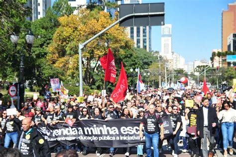 Governador Do Paran Diz Que Greve De Professores Contr Rios