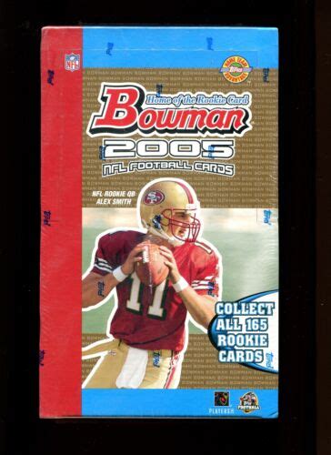 Bowman Football Jumbo Hobby Box Factory Sealed Aaron Rodgers Ebay