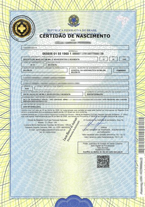 Certidão de casamento virtual Certidões de Casamento Nascimento