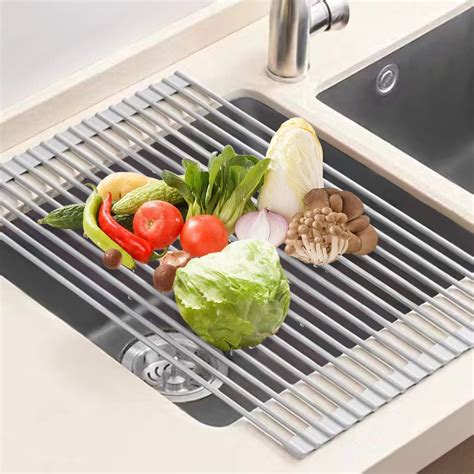 Roll Up Dish Drying Rack U Taste 20 5 L X13 W Over The Sink