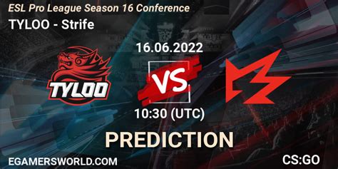 TYLOO Vs Strife Match Prediction 16 06 22 CS2 CS GO ESL Pro