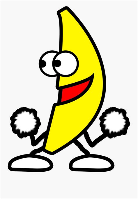 Banana Animation Dance Clip Art - Peanut Butter Jelly Time Png , Free ...