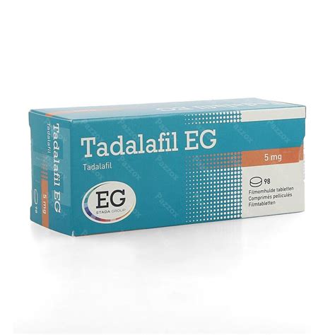 Tadalafil Eg 5mg Filmomh Tabl 98 X 5mg Kopen Pazzox