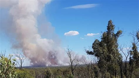 Millmerran Bushfire Prompts Evacuation Warnings As Fire Crews Battle